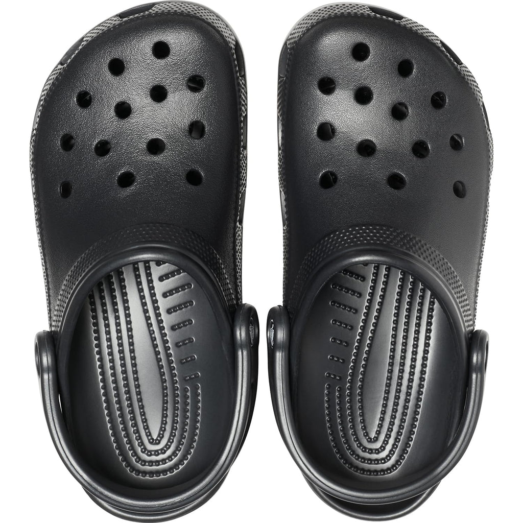 Crocs Unisex-Adult Classic Clog, Black, 9 Women/7 Men