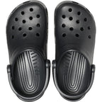 Crocs Unisex-Adult Classic Clog, Black, 10 Women/8 Men