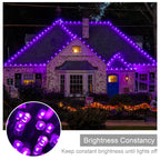 weillsnow 500 LED Halloween String Lights,164 FT Twinkle Lights Waterproof