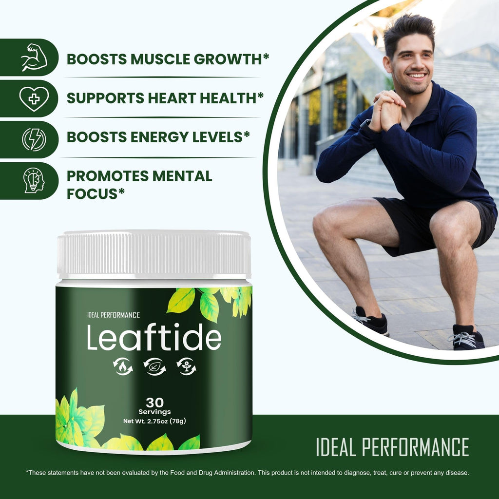 IDEAL PERFORMANCE Leaftide Powder, Leaf Tide Reviews (1 Pack)