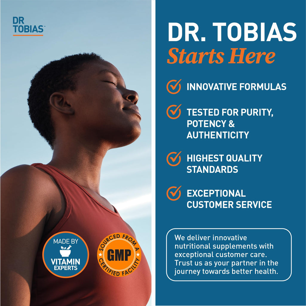 Dr. Tobias Colostrum Powder - Premium Bovine Colostrum Supplement for Immune Support, Gut Health & Muscle Recovery | 3g Per Serving Minimum 30% IgG Unflavored (8 oz 76 Servings)
