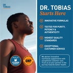 Dr. Tobias Colostrum Powder - Premium Bovine Colostrum Supplement for Immune Support, Gut Health & Muscle Recovery | 3g Per Serving Minimum 30% IgG Unflavored (8 oz 76 Servings)