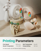 PLA+ Matte Filament 1.75mm, Soft Matte Finish, Reduced Layer Lines, 1KG (2.2lbs) 3D Printer PLA Filament, Dimensional Accuracy +/- 0.02 mm, Apple Green
