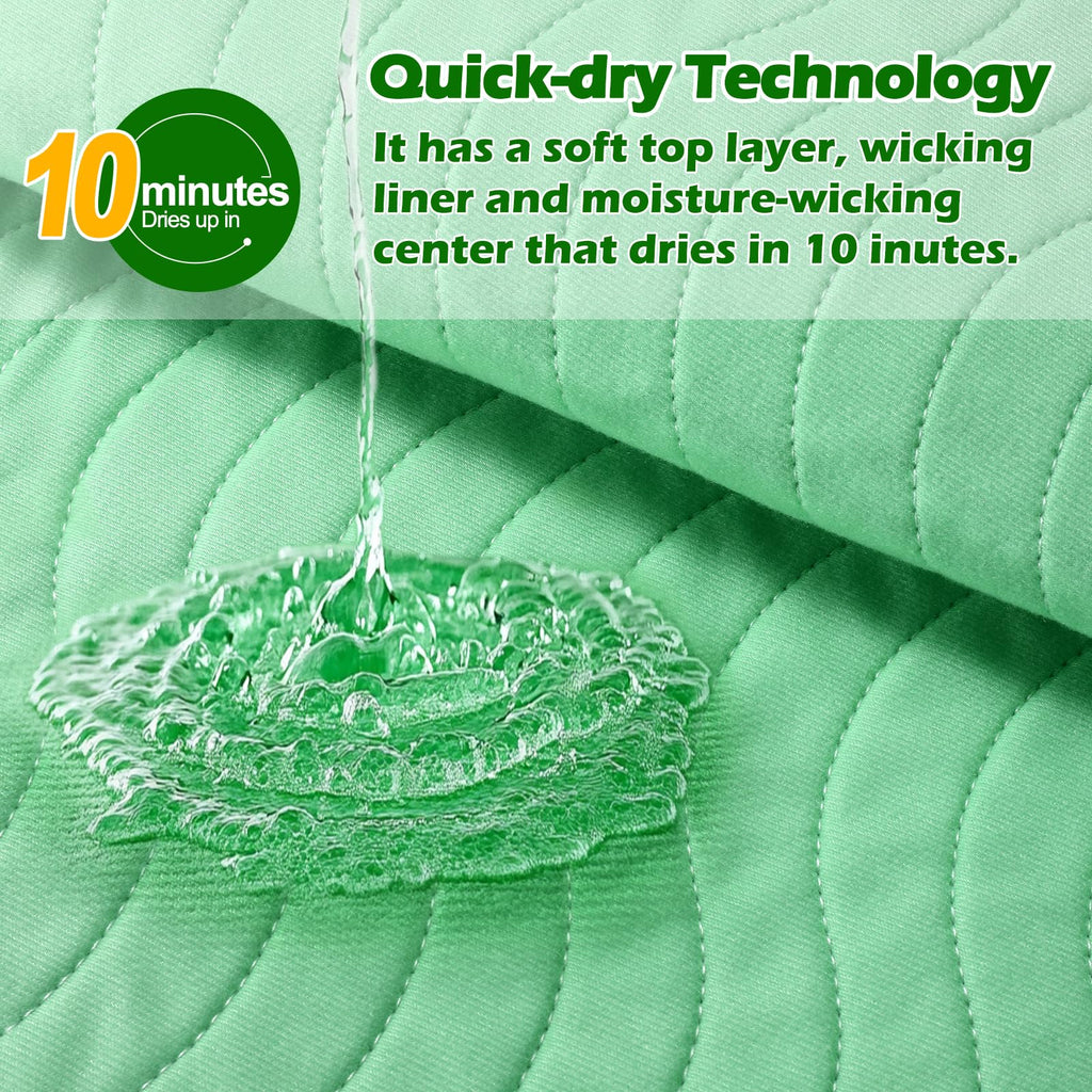 LARXREHY Positioning Bed Pad with Handles - Quick Drying Bed Pads with 8 Reinforced Handles, Washable Waterproof Reusable Pads for Elderly, Bedridden, Turning, Lifting, Transferring 34" × 52"