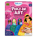 Skillmatics Poke-in Art - Magical Princesses, Mess-Free Fun for Kids, DIY Wood Craft Kits, Creative Activity, Gifts for Girls & Boys Ages 4, 5, 6, 7, 8, 9