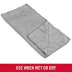 Rubbermaid All Purpose Microfiber Cleaning Cloth Towels, 50 Pack, 12"x12", Non-Scratch, Reusable/Washable for Cleaning/Wiping/Polishing for Home/Kitchen/Car