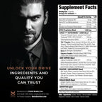 METISNutrition JXT5 Joint Health - 5-in-1 Men's Health Supplement to Libido, Prostate, and Vision - Test Boost, Joint Support, and Improve Energy (90 Capsules)