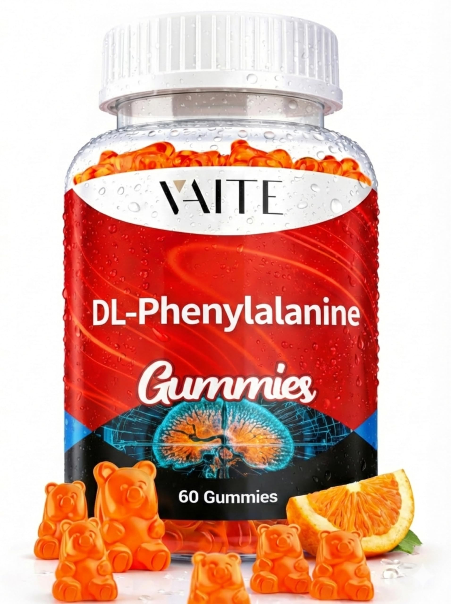 DLPA: DL-Phenylalanine 1000mg – Advanced Form of Phenylalanine for Amino Acid Support – 60 Gummies – Non-GMO, Gluten-Free, Easy-to-Take Formula for Daily Use and Consistent Wellness Support