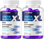(2 Pack) Insta Surge XL Gummies - Official InstaSurge XL Advanced Premium Formula Support Maximum Strength, All Natural Insta SurgeXL Vitamins for Overall Health & Wellness, 120 Gummies for 2 Months