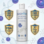 Ursolic Acid Supplement 300mg | Liposomal Liquid for Enhanced Bioavailability | Extract from Rosemary Leaf | Vegan, PEG-Free & Organic Ingredients | Cellular & Metabolic Health | 2 Month Supply