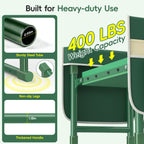 Housolution Garden Kneeler and Seat with Anti-Tipping Extendable Legs
