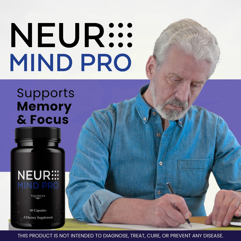 (2 Pack) Neuro Mind Pro Capsules - Official NeuroMindPro Supplement, Premium Formula, Natural Vitamins for Health & Wellness - 120 Capsules for 2 Months