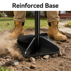 48" Handle Steel Tamper,8×8" Tamper Tool Landscaping