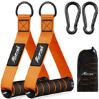 HPYGN Exercise Handles, Gym Replacement Handle Attachments for Cable Machine Pulleys, Resistance Band and Strength Trainer, Pull Down Workout Accessories, Home Gym Add On Equipment