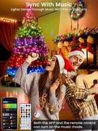 240LED Smart Color Changing String Lights 92FT Halloween Lights App Remote