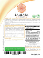 Samsara Herbs Herba-V Immune (4oz/114g) - Herbal Support Formula with 18 Powerful Herbal Extracts - Including Dan Shen, Skullcap, Licorice, Isatis, Resveratrol, Astragalus, Rhodiola and Kudzu