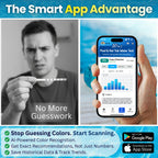 DROPLYTIX 10-in-1 Pool & Spa Water Test Kit with App, Hot Tub, Saltwater, Chlorine, Cyanuric Acid, Alkalinity, Hardness, pH, Nitrate, Sulfate, Digital Water Quality Testing Strips (DXPOOL-R10-S10)