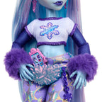 Monster High Doll, Abbey Bominable Yeti with Pet Mammoth Tundra & Accessories Including Furry Scarf & Snowflake Backpack