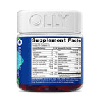OLLY Men's Multivitamin Gummy, Vitamins A, C, D, E, B, Zinc, Blackberry Flavor, 45 Day Supply - 90 Count