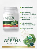 Carlyle Organic Greens Powder | 35.2 oz | 20+ Superfoods & Prebiotics