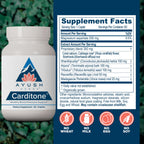 Ayush Herbs Carditone - Natural Heart Health Supplement for Women & Men, BP Formula, Holistic Heart Supplement with Rauwolfia, Arjuna, Calcium, and Magnesium - 120 Servings
