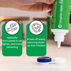 Tangible Clean Multi-Purpose Contact Lens Solution for Scleral and Gas Permeable Contact Lenses, with Lens Case, 12 Fl Oz