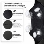 Mirakel Shiatsu Neck & Back Massager with Heat for Pain Relief Deep Tissue