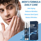 6 in 1 Face Cream for Men – Anti Aging Men’s Moisturizer with Collagen, Hyaluronic Acid and Shea Butter – Daily Skin Care – Reduce the Look of Eye Bags, Dark Circles and Puffiness – 1.76 fl oz (1)