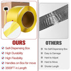 MYFAMIREA Heavy Duty Banding Strapping Kit with Tensioner Tool, 1/2" x 3500FT Polypropylene Plastic Packaging Strapping, 300 Metal Seals, Sealer Tool for Pallets, Logistics, Warehouse (Red)