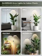 GLOWRIUM Smart Grow Lights for Indoor Plants,Plant Light with Bluetooth App