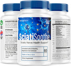 LIVORKA (5 Pack Sciatisoothe - Sciatisoothe Vitamins, Sciatisooth, Sciati Soothe Supplement, Sciati Soothe Capsules, Sciatic Sooth, 300 Capsules for 5 Months