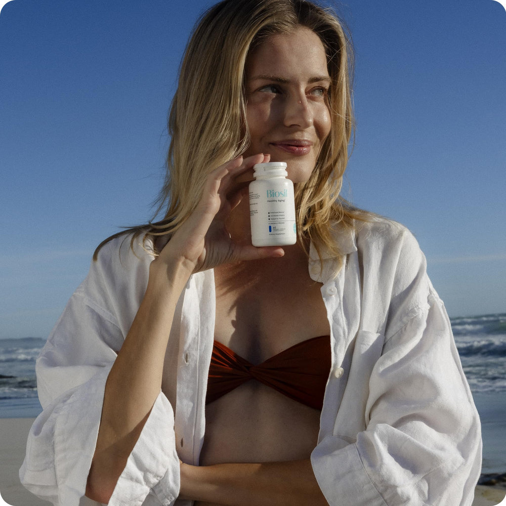 Biosil Collagen Booster Supplement - 180 Original Capsules - Patented ch-OSA Activator for Skin, Hair, Nails & Joints - Supports Natural Production - 90-Day Supply