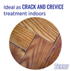 TERRO Ant Dust Powder Killer for Indoors and Outdoors - Kills Ants, Fire Ants, Roaches, Spiders, and Other Insects - T600 - Up to 8 Months Protection - Easy to Use