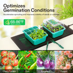 VIVOSUN 48" x 20.75" Durable Waterproof Seedling Heat Mat