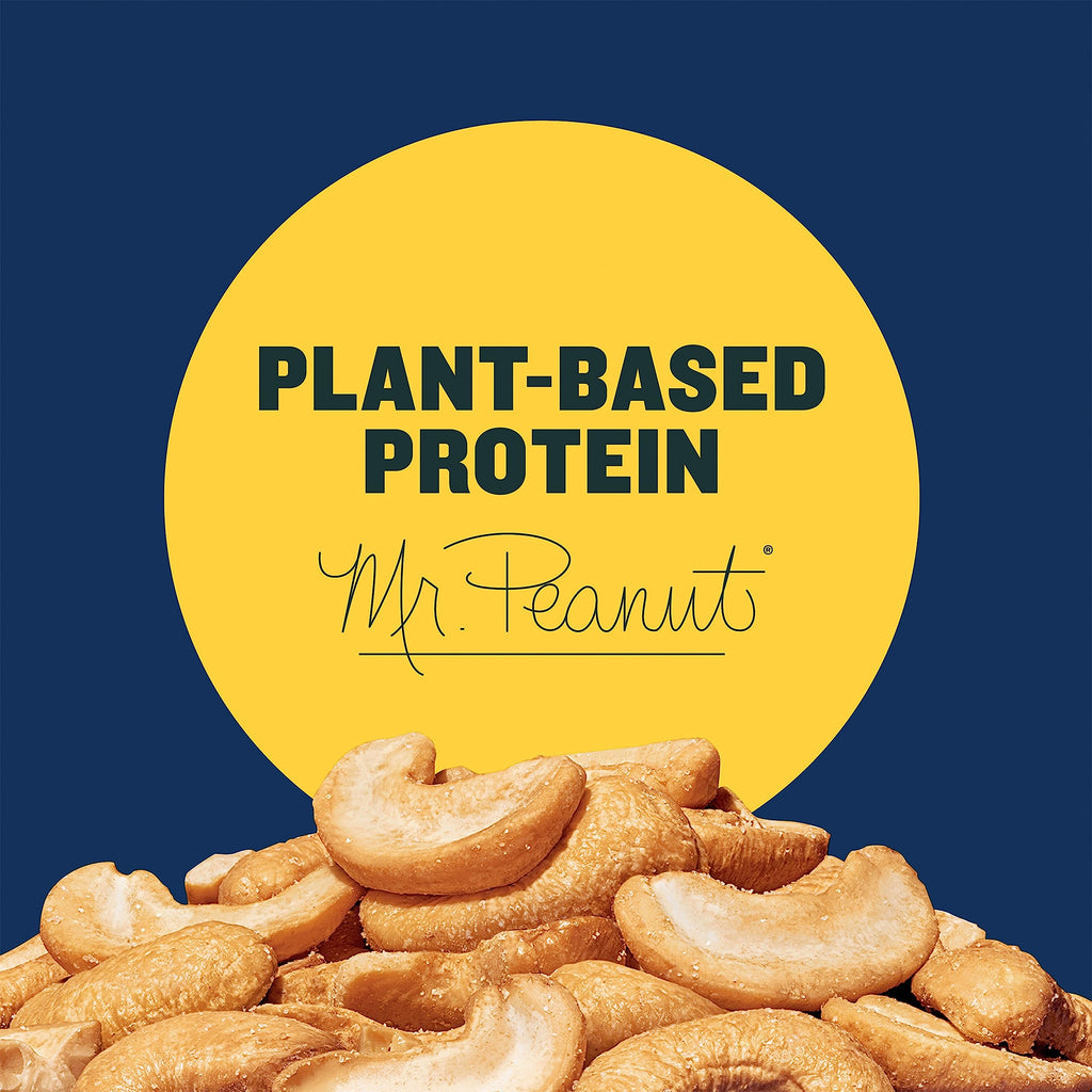 PLANTERS Deluxe Salted Whole Cashews, Plant Based Protein, 26 Oz (1 Ct)