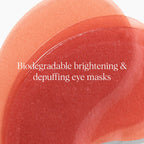 DRMTLGY Brightening Eye Masks (30 Pairs) - Caffeine Eye Masks for Dark Circles and Puffiness with Hyaluronic Acid, Eye Patches for Puffy Eyes