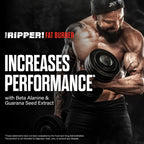 JNX SPORTS The Ripper! Fat Burner Pre Workout for Men & Women – Thermogenic Fat Burning Powder & Appetite Suppressant, Boost Energy & Endurance – Watermelon Candy, 30 Servings