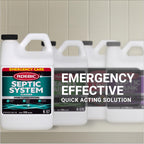 Roebic K-57-H K-57-H-3 Septic System Treatment: 1/2 Gallon, Clears Clogs, Restores Flow, Maintains Septic Systems for Optimal Performance