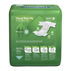 FitRight Adult Diapers, Extra+ Heavy Absorbency, 2XL (Waist Size 60in-70in), 80 Count, OptiFit Incontinence Briefs for Men and Women, Disposable, Moisture-Wicking, Leak Protection,