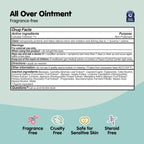 TUBBY TODD All Over Ointment - Baby Eczema Cream, Everyday Multi-Purpose Sensitive, Dry, Irritation Baby Skin Relief Cream, Steroid & Gluten Free, Fragrance Free - 1 Pack, 8 Oz