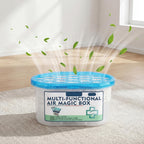 Indoor Air Purification Dust Removal Magic Box, Multi-Functional Air Magic Box, Household Deodorizing Air Freshener, Automatic Dust Collection Purifies for Car, Bedroom, House, Office（230g)
