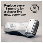 Braun Series 7 70S Electric Shaver Head Replacement Cassette – Silver