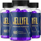 (3 Pack) Jellyfil Gummies - Official Jellyfil Gummys with All Natural Ingredients, Advanced JellyFil Maximum Strength Vitamins Formula for Wellness & Overall Health Support, 180 Gummies for 3 Months