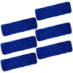 Kleen Handler 48 inch Microfiber Dust Mop | Extra Large Washable Commercial Mop Head Replacement, Pack of 6