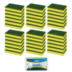 CELOX 36 Pack Dish Sponge for Kitchen, Dual Sided Scrub Sponge Heavy Duty, Non-Scratch Sponges Perfect for Kitchen Dishwashing and Household Cleaning, Highly Absorbent and Easy to Dry for Reuse