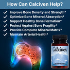 Calciven - Natural Bone Support Supplement - Non-GMO, Gluten-Free