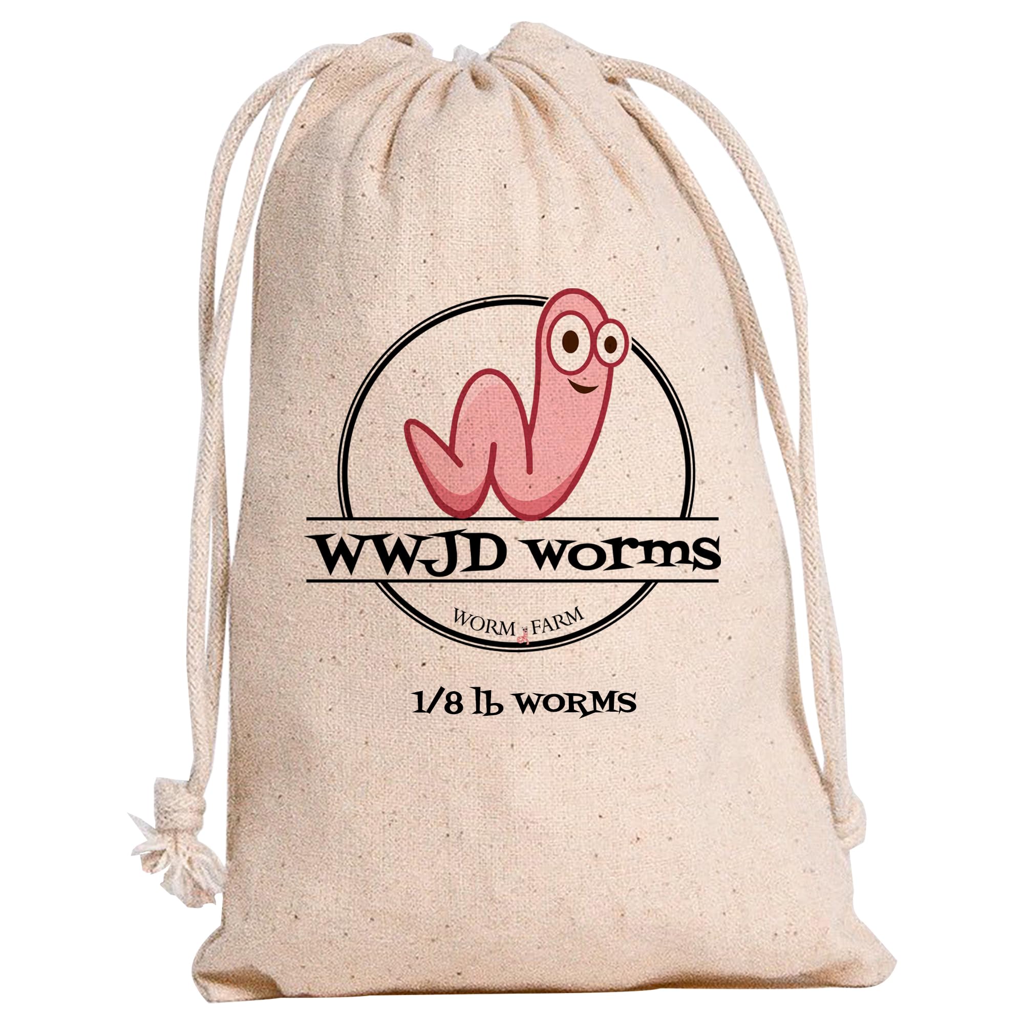 Red Wigglers Composting Worms, 1/8lb Red Worms for Composting for Gardens