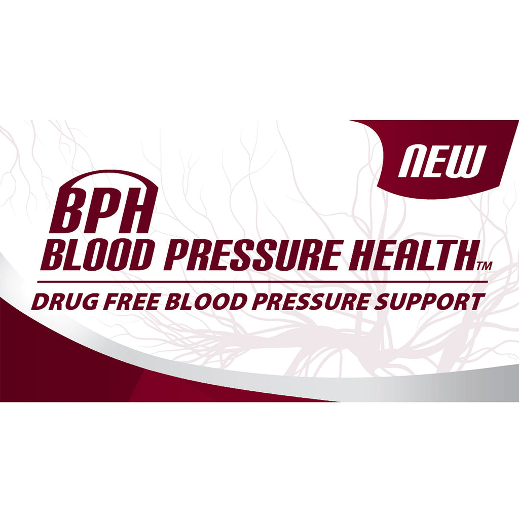 BPH Blood Pressure Health Maintenance Dietary Supplement Caplets, Purple, Beetroot, 60 Count