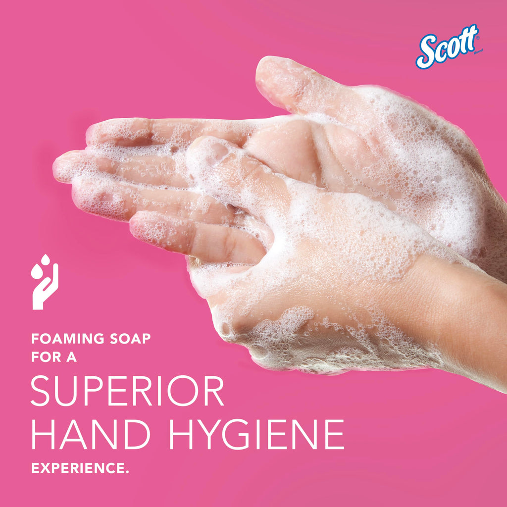 Scott Professional Hand Soap with Moisturizers, 6 Refills, 1.0 L (91552)
