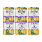 Zum Indigo Wild Goat's Milk Soap Bar - Bar Soap for Hands & Body Made with Essential Oils - 3 oz - Lemongrass (6 Pack)